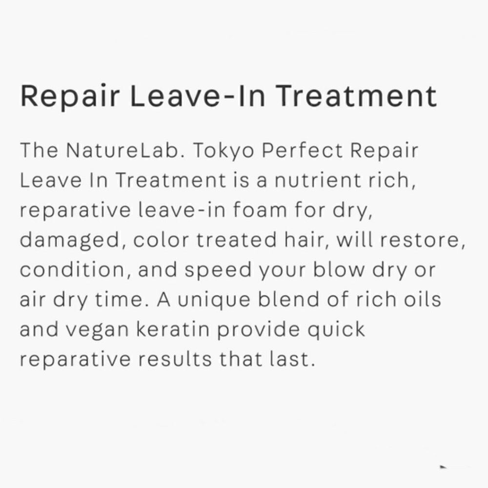 $8🌟 NatureLab Tokyo Perfect Repair Leave-In Treatment - Picture 2 of 6